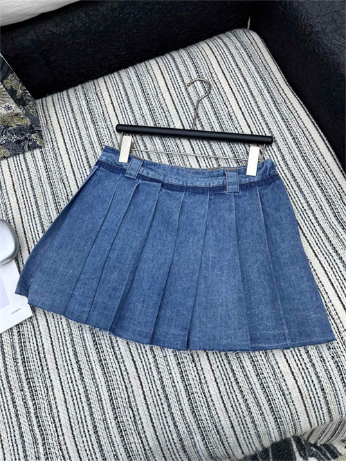 미우미우 데님 스커트 M52257 2025/신상