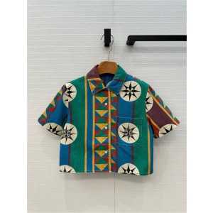 로에베 데님 반팔 셔츠 L22808 2025/신상