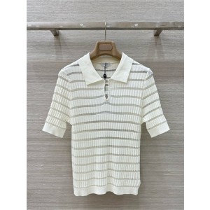 샤넬 반팔 폴로 니트 C72058 2025/신상