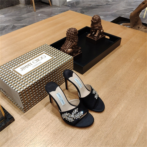 지미추 여성용 슬리퍼 (굽높이10CM) J86539-1 2025/신상