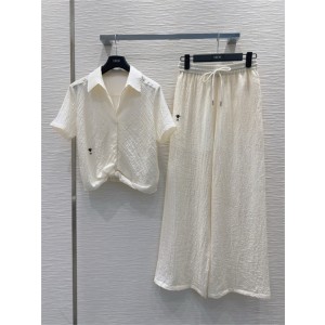 디올 반팔 셔츠 캐주얼 바지 세트 D13604 2025/신상