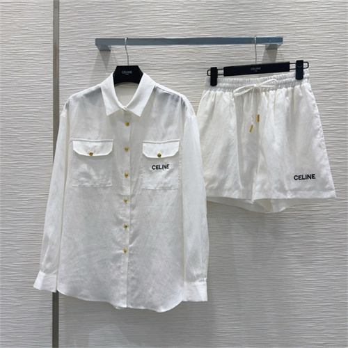 셀린느 긴팔 셔츠 반바지 세트 C83999 2025/신상