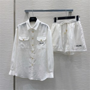 셀린느 긴팔 셔츠 반바지 세트 C83999 2025/신상