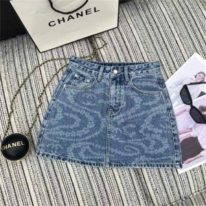 샤넬 데님 스커트 C81993 2025/신상
