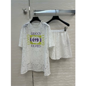 구찌 반팔 티셔츠 반바지 세트 G53802 2025/신상