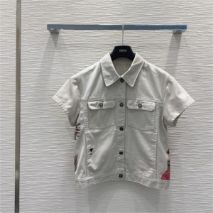 디올 데님 반팔 자켓 D43104 2025/신상