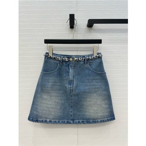 샤넬 데님 스커트 C92705 2025/신상