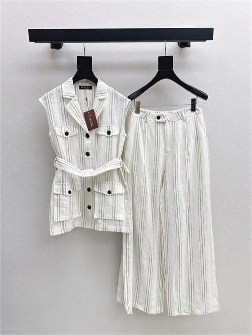 로로피아나 조끼 양복 바지 세트 V74902 2025/신상