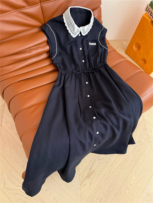 미우미우 민소매 원피스 M73502 2025/신상