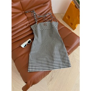 미우미우 민소매 원피스 M72803 2025/신상