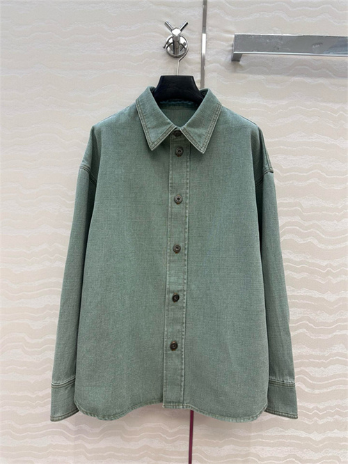 로에베 데님 긴팔 셔츠 L93256 2025/신상