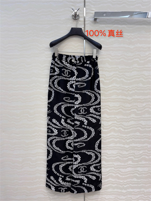 샤넬 실크 캐주얼 바지 C23804 2025/신상