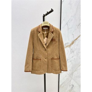 미우미우 데님 양복 자켓 M33755 2025/신상