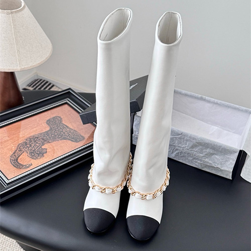 샤넬 여성용 부츠 (굽높이7CM) C68192-2 2025/신상