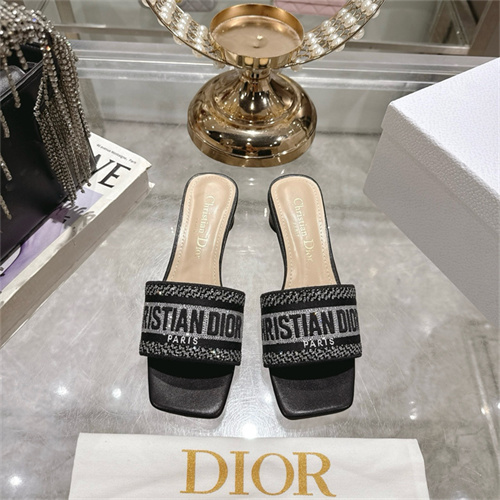 디올 여성용 슬리퍼 (굽높이4.5CM) D58244-2 2025/신상