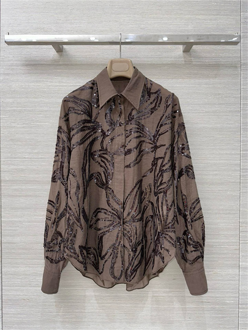 브루넬로 쿠치넬리 긴팔 셔츠 B84156 2025/신상