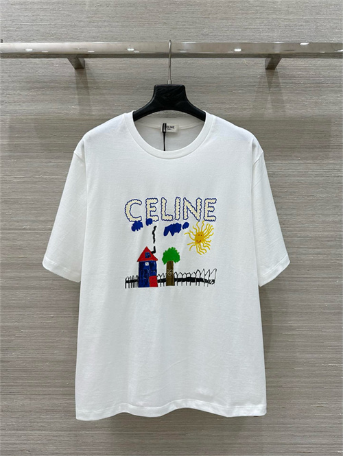 셀린느 반팔 티셔츠 C41658 2025/신상