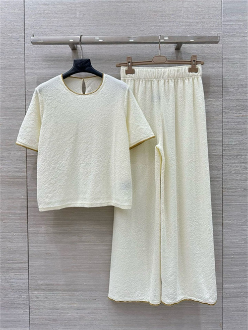 로로피아나 반팔 니트 캐주얼 바지 세트 L23604 2025/신상