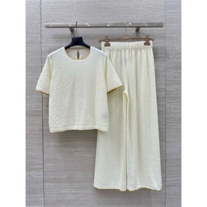 로로피아나 반팔 니트 캐주얼 바지 세트 L23604 2025/신상