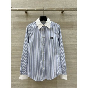 미우미우 긴팔 셔츠 M72405 2025/신상