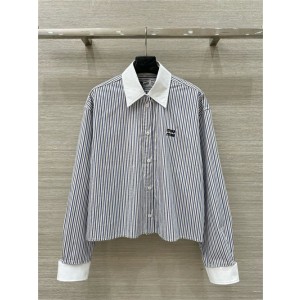 미우미우 긴팔 셔츠 M72406 2025/신상