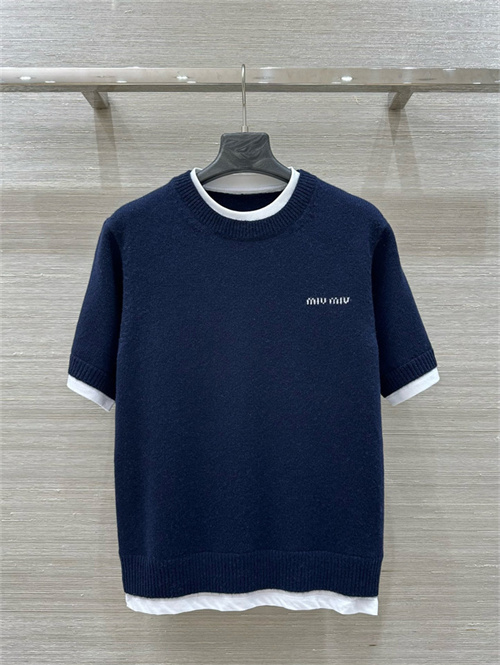 미우미우 반팔 니트 M33404 2025/신상
