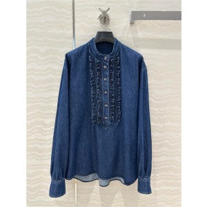 발렌티노 데님 긴팔 셔츠 V73209 2025/신상