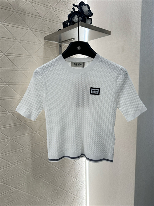 미우미우 반팔 니트 M42254 2025/신상