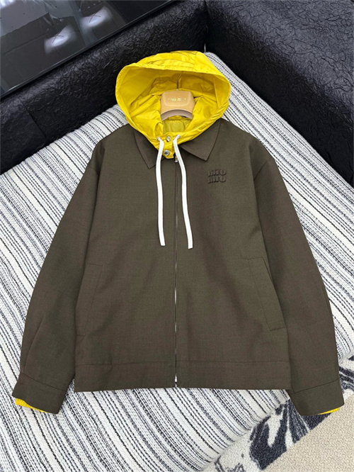 미우미우 후드 자켓 M93603 2025/신상