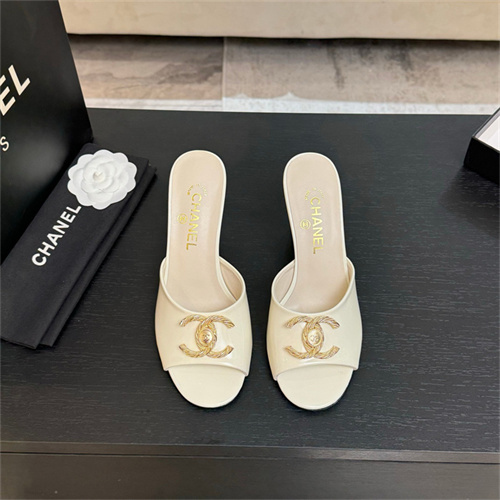 샤넬 여성용 슬리퍼 (굽높이8.5CM) C63786-2 2025/신상