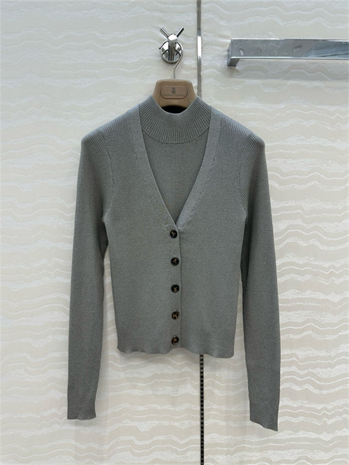 브루넬로 쿠치넬리 긴팔 가디건 조끼 세트 B44997 2025/신상