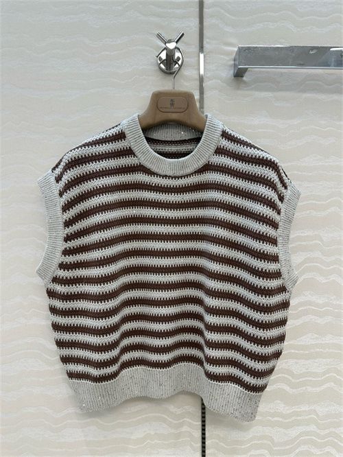 브루넬로 쿠치넬리 민소매 니트 B82498 2025/신상