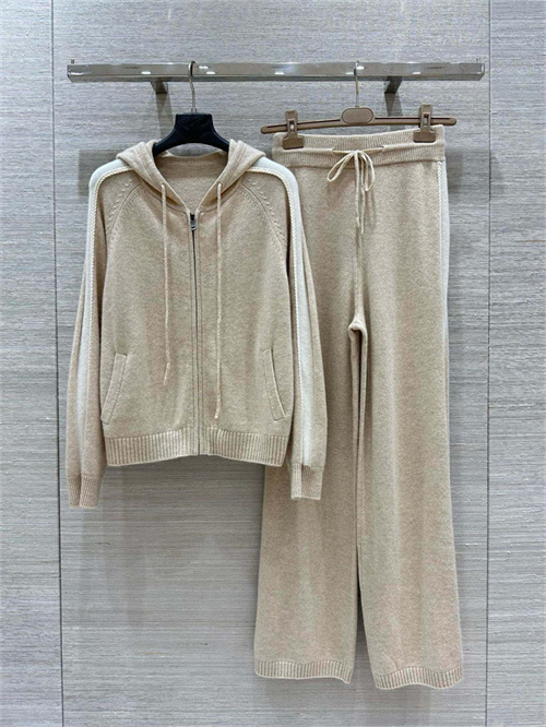로로피아나 캐시미어 후드 자켓 캐주얼 바지 세트 L67905 2025/신상