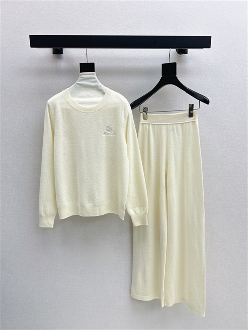 로로피아나 긴팔 니트 캐주얼 바지 세트 L64405 2025/신상