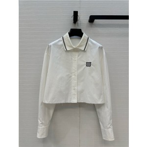 미우미우 긴팔 셔츠 M72491 2025/신상