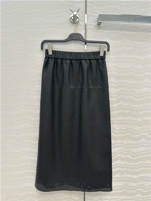 더로우 양가죽 스커트 T66998 2025/신상