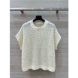 브루넬로 쿠치넬리 반팔 니트 B73205 2025/신상