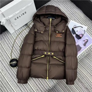 셀린느 후드 패딩 자켓 (충전재-거위털) C56305 2025/신상