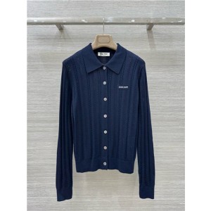 미우미우 긴팔 폴로 셔츠 M52554 2025/신상