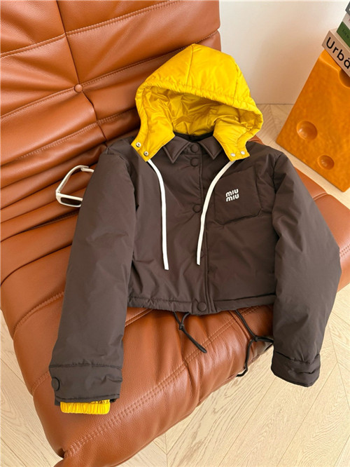 미우미우 후드 솜 자켓 M83993 2025/신상