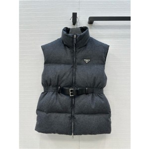 프라다 패딩 조끼 (충전재-오리털) P65604 2025/신상