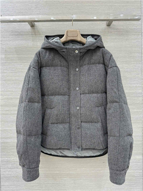 브루넬로 쿠치넬리 후드 패딩 자켓 (충전재-거위털) B61040 2025/신상