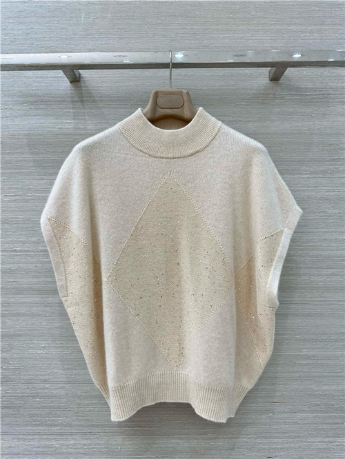 브루넬로 쿠치넬리 캐시미어 민소매 니트 B84992 2025/신상