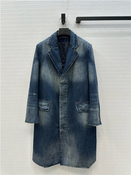 프라다 데님 코트 P64502 2025/신상