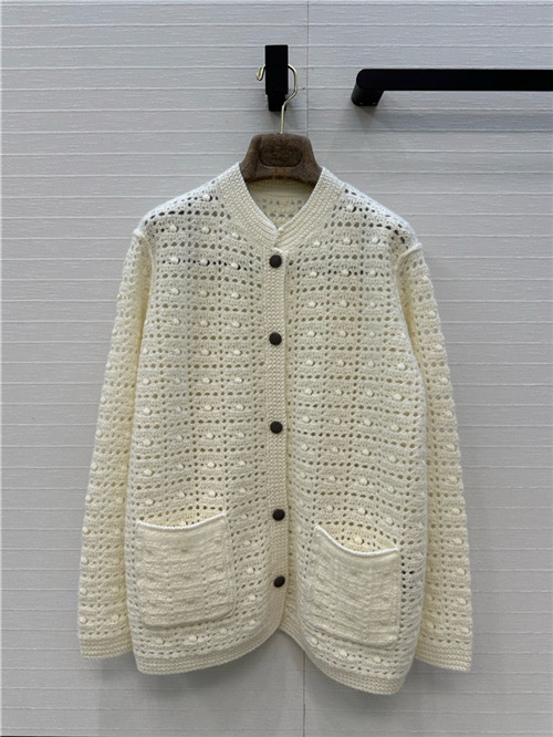 로로피아나 캐시미어 긴팔 가디건 L64906 2025/신상