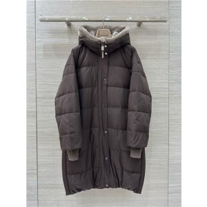 브루넬로 쿠치넬리 후드 패딩 자켓 (충전재-거위털) B61470 2025/신상