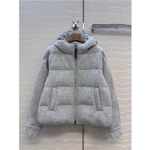 브루넬로 쿠치넬리 후드 패딩 자켓 (충전재-거위털) B68602 2025/신상