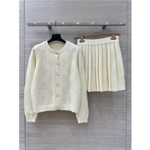 루이비통 긴팔 가디건 스커트 세트 L74605 2025/신상