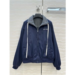 미우미우 양면 후드 자켓 M84304 2025/신상