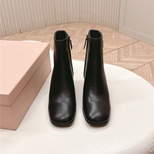 미우미우 여성용 부츠 (굽높이6.5CM) M64412-2 2025/신상